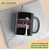 Choose To Keep Going Breast Cancer Awareness Personalized Mug