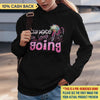 Choose To Keep Going Breast Cancer Awareness Personalized Shirt