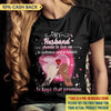 My Husband Promised to Love Me Breast Cancer Awareness Personalized Shirt