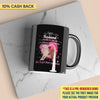 My Husband Promised to Love Me Breast Cancer Awareness Personalized Mug