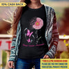 Faith Hope Love Breast Cancer Awareness Personalized Shirt