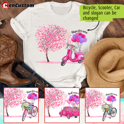 Just Cure It Breast Cancer Warrior Personalized Shirt