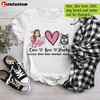 Cure Love and Dog Breast Cancer Awareness Personalized Shirt