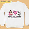 Cure Love and Dog Breast Cancer Awareness Personalized Shirt