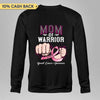 Mom Of Warrior Breast Cancer Awareness Personalized Shirt