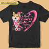 We Heal Cancer and Fight Together Breast Cancer Awareness Personalized Shirt