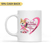 We Heal Cancer and Fight Together Breast Cancer Awareness Personalized Mug