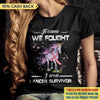 It Came We Fought Breast Cancer Awareness Personalized Shirt