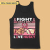 Fight Like A Girl Breast Cancer Awareness Personalized Shirt