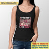 Fight Like A Girl Breast Cancer Awareness Personalized Shirt