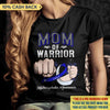 Mom Of Warrior Hydrocephalus Awareness Personalized Shirt