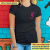 Cancer Is Only Going To Be A Chapter  Breast Cancer Awareness Personalized Shirt