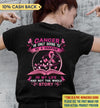 Cancer Is Only Going To Be A Chapter  Breast Cancer Awareness Personalized Shirt