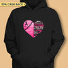 You're Allowed To Cry But Do Not Give Up Breast Cancer Awareness Personalized Shirt