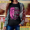 You're Allowed To Cry But Do Not Give Up Breast Cancer Awareness Personalized Shirt