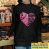 You're Allowed To Cry But Do Not Give Up Breast Cancer Awareness Personalized Shirt