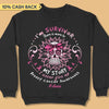 I'm Survivor Breast Cancer Awareness Personalized Shirt