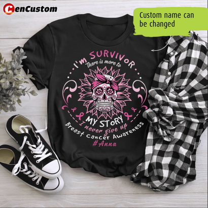 I'm Survivor Breast Cancer Awareness Personalized Shirt