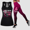 I Wear Pink For Me Breast Cancer Awareness Personalized Sportswear Set