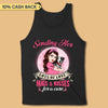 Sending Her Lots Of Love Breast Cancer Awareness Personalized Shirt