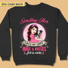 Sending Her Lots Of Love Breast Cancer Awareness Personalized Shirt