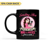 Sending Her Lots Of Love Breast Cancer Awareness Personalized Mug