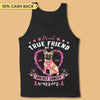 Proud True Friend Breast Cancer Awareness Personalized Shirt