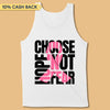 Choose Hope Not Fear Breast Cancer Awareness Personalized Shirt