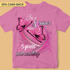 I am A Survivor For Years And Counting Breast Cancer Awareness Personalized Shirt