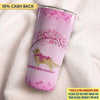 We Wear Pink Breast Cancer Awareness Personalized Tumbler