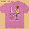 Dogs Show The Love Breast Cancer Awareness Personalized Shirt