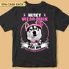 Puppy Wear Pink For Me Breast Cancer Awareness Personalized Shirt