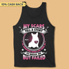 My Scars Tell A Story Breast Cancer Awareness Personalized Shirt