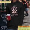 Dog Is Essential For My Mental Health Breast Cancer Awareness Personalized Shirt