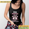 Dog Is Essential For My Mental Health Breast Cancer Awareness Personalized Shirt