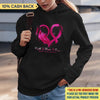 Faith Hope Love Breast Cancer Awareness Personalized Shirt