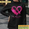 Faith Hope Love Breast Cancer Awareness Personalized Shirt