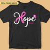 Just Hope Breast Cancer Awareness Personalized Shirt