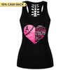 You're Allowed To Cry But Do Not Give Up Breast Cancer Awareness Personalized Sportswear Set