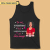 I'm Not Superwoman Breast Cancer Awareness Personalized Shirt