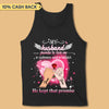 My Husband Promised to Love Me Breast Cancer Awareness Personalized Shirt