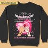 My Husband Promised to Love Me Breast Cancer Awareness Personalized Shirt