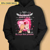 My Husband Promised to Love Me Breast Cancer Awareness Personalized Shirt