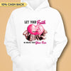 Let Your Faith Be Bigger Than Your Fear Breast Cancer Awareness Personalized Shirt