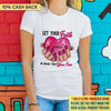 Let Your Faith Be Bigger Than Your Fear Breast Cancer Awareness Personalized Shirt