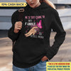 Nice Try Cancer Breast Cancer Awareness Personalized Shirt