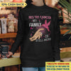 Nice Try Cancer Breast Cancer Awareness Personalized Shirt