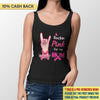 Rockin' Pink For My Mom Breast Cancer Awareness Personalized Shirt