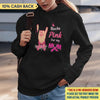 Rockin' Pink For My Mom Breast Cancer Awareness Personalized Shirt