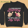 I Never Knew What Bravery Was Breast Cancer Awareness Personalized Shirt